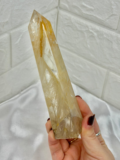 You pick! Smoky golden healer obelisks from Brazil