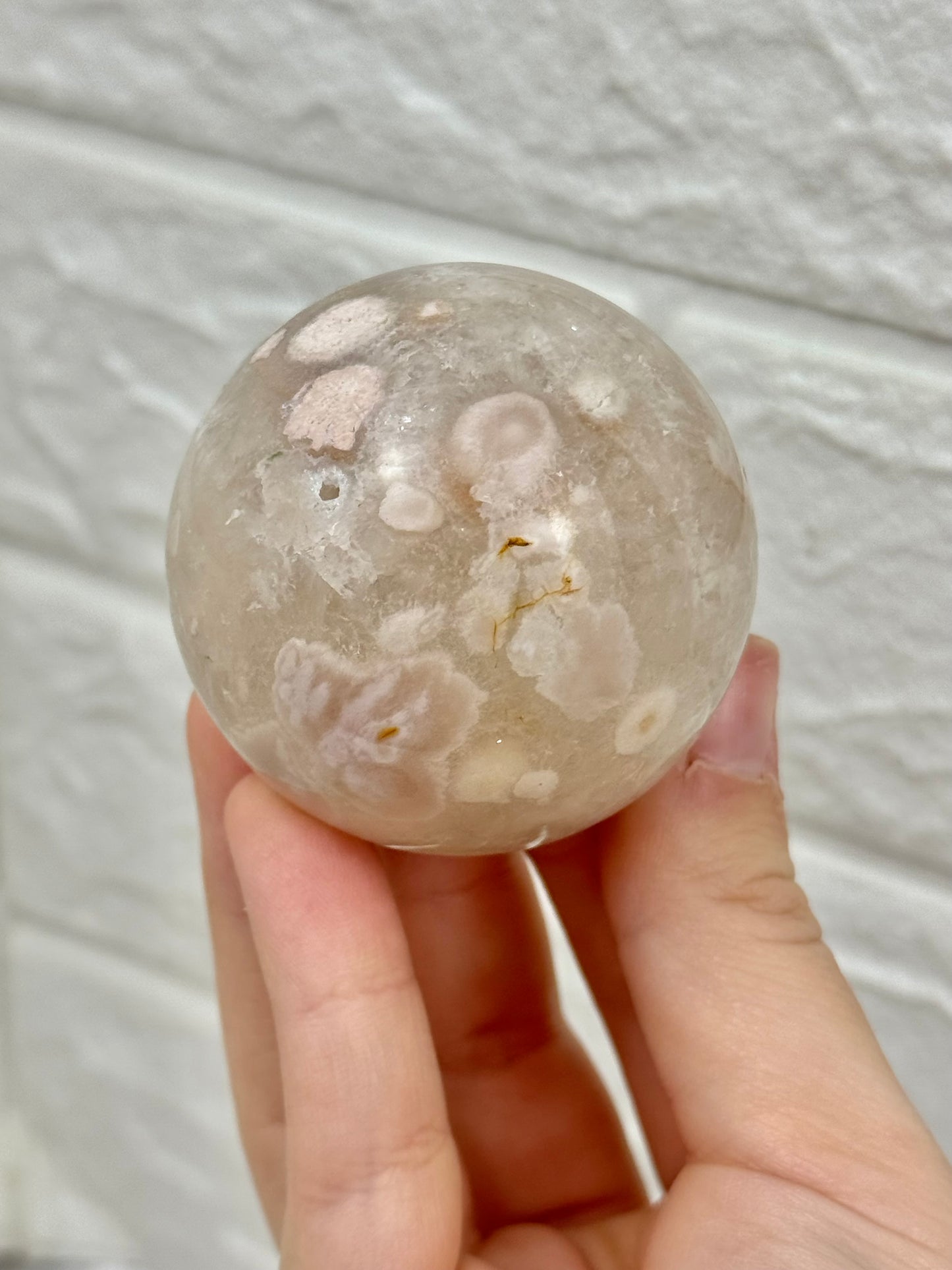 You pick! Flower agate spheres from Madagascar