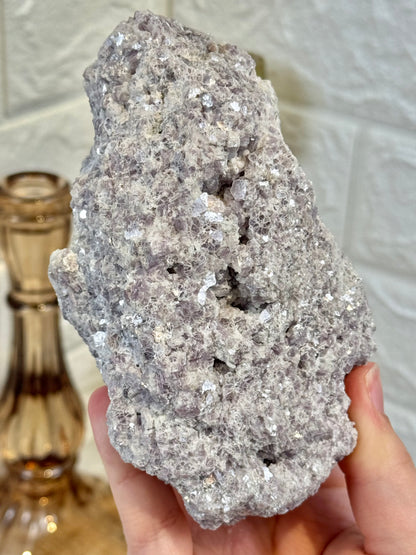 You pick! Raw lepidolite with mica inclusions from California