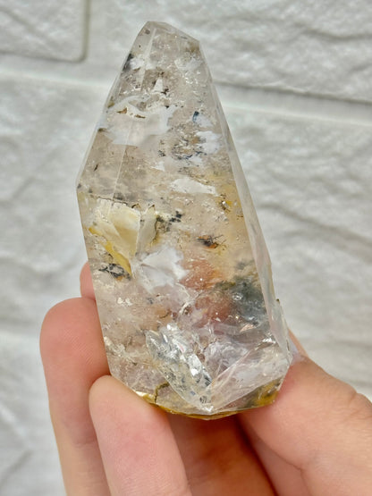 You pick! Inclusions quartz Freeform’s from Brazil