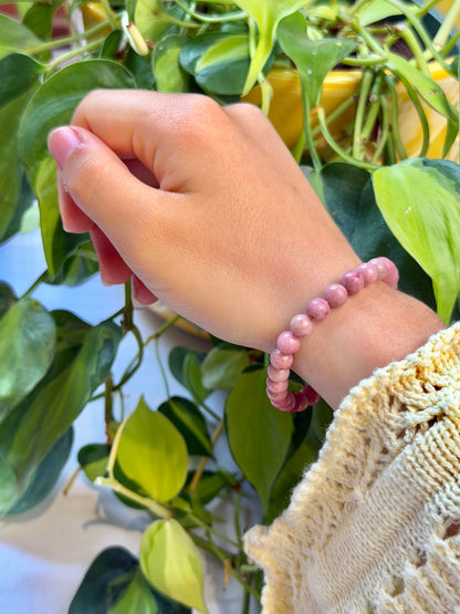 6MM Rhodonite bracelet