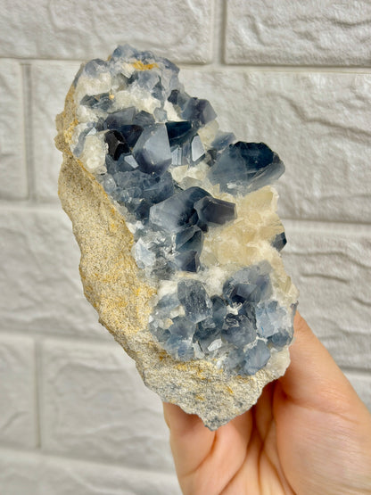 You pick! Incredible high-grade Celestine specimens from Afghanistan