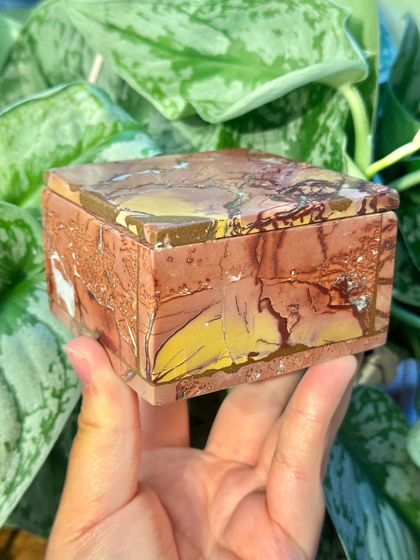 1 intuitive Moroccan mookaite box