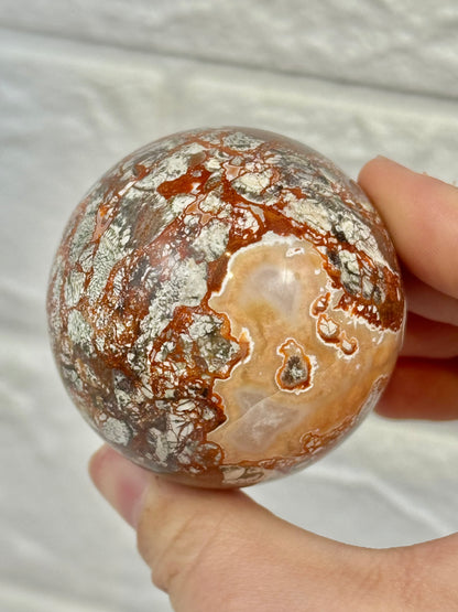 You pick! Money agate spheres from Indonesia