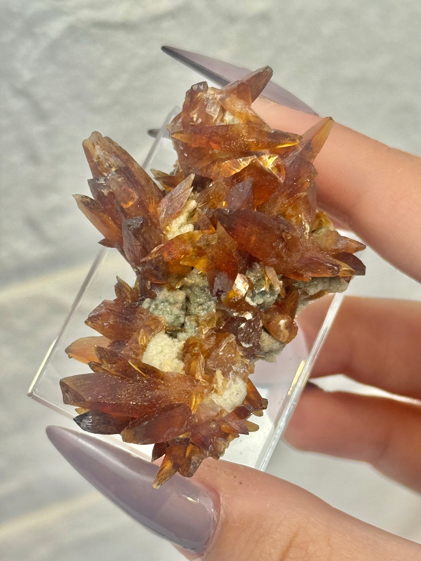You pick! Incredible amber calcite specimens from Vietnam