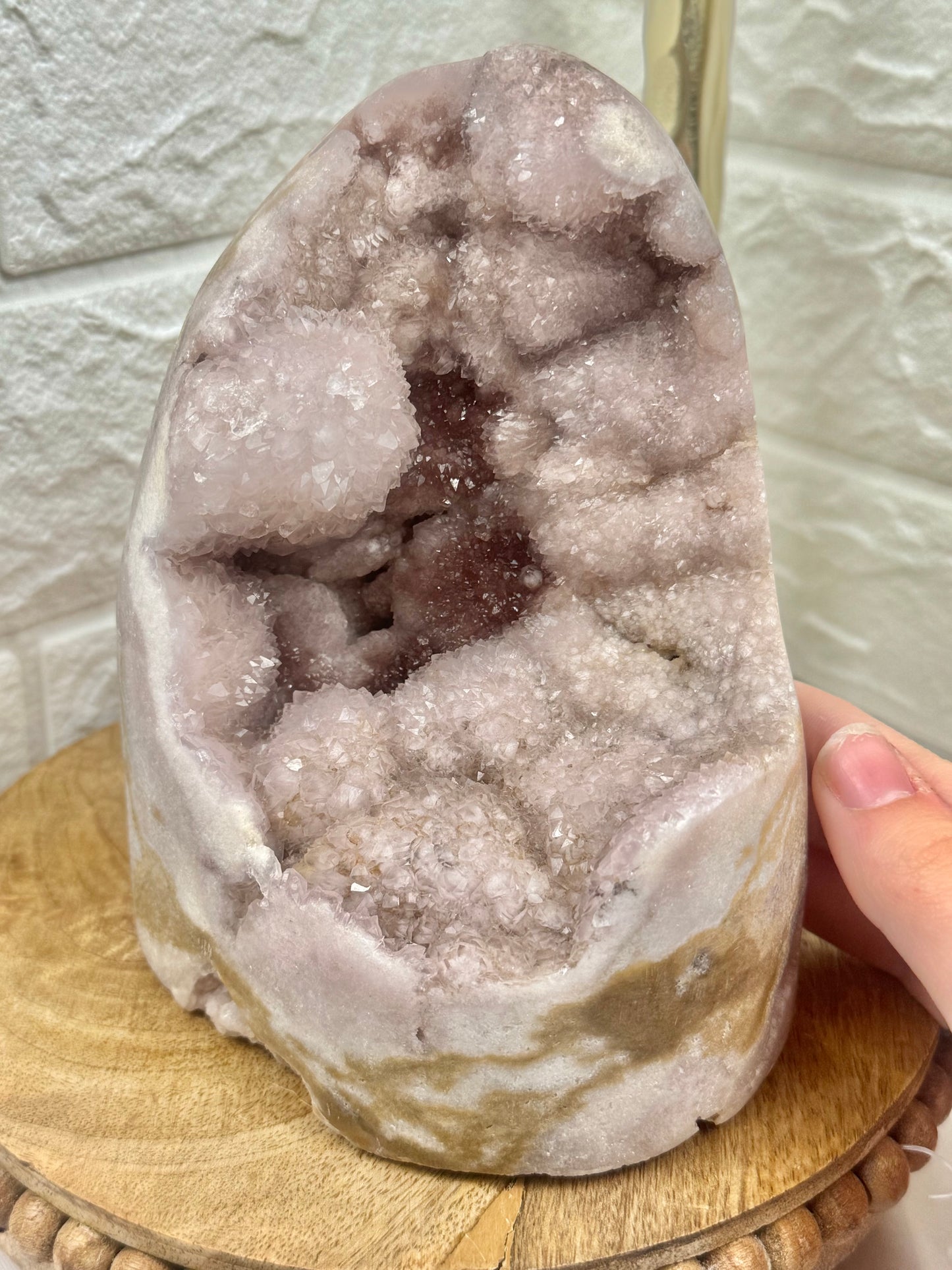 Berry pink amethyst Freeform from Brazil