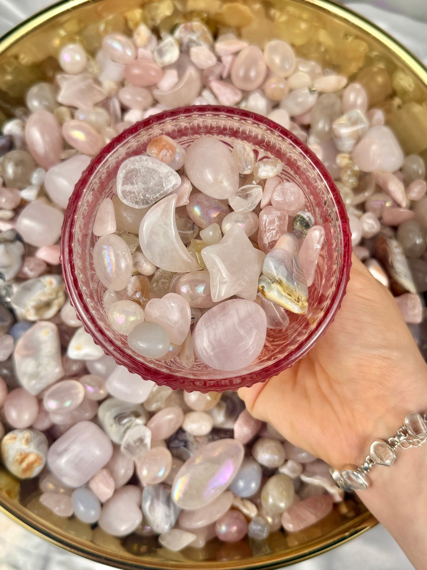 ✨NEW✨ aura bloom crystal confetti mix! 🧁🌸