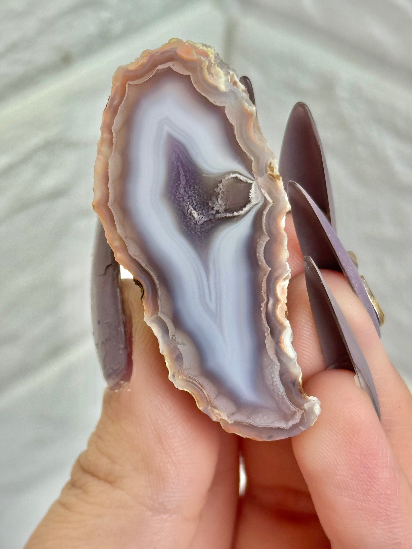 You pick! Stunning cool toned Laguna agates from Chihuahua Mexico