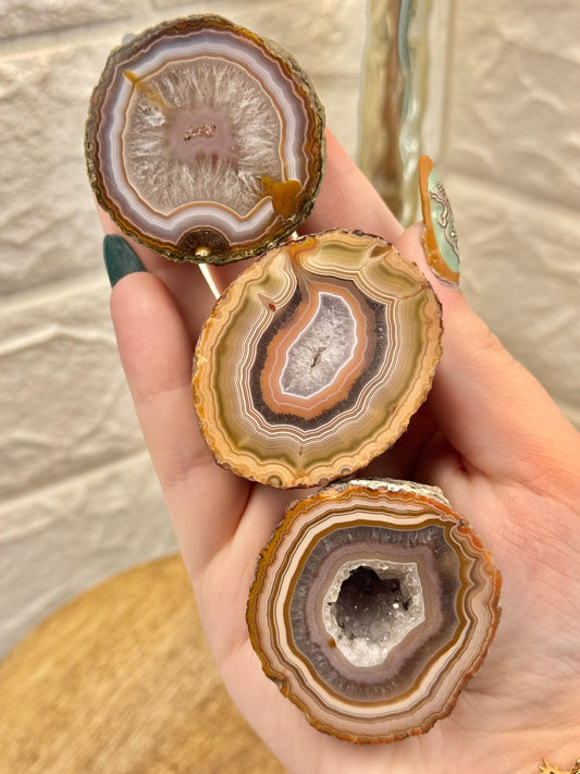 You pick! Incredible banded Zhanguo agates from China