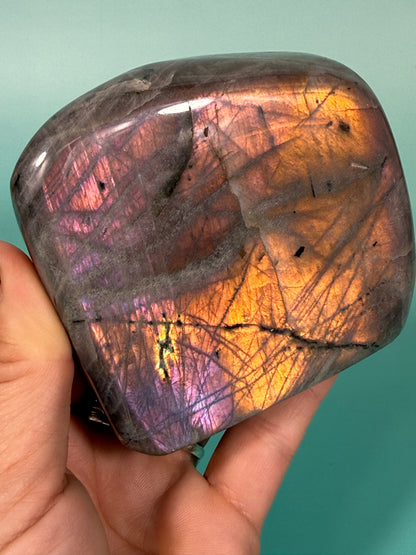 Sunset flash labradorite Freeform D