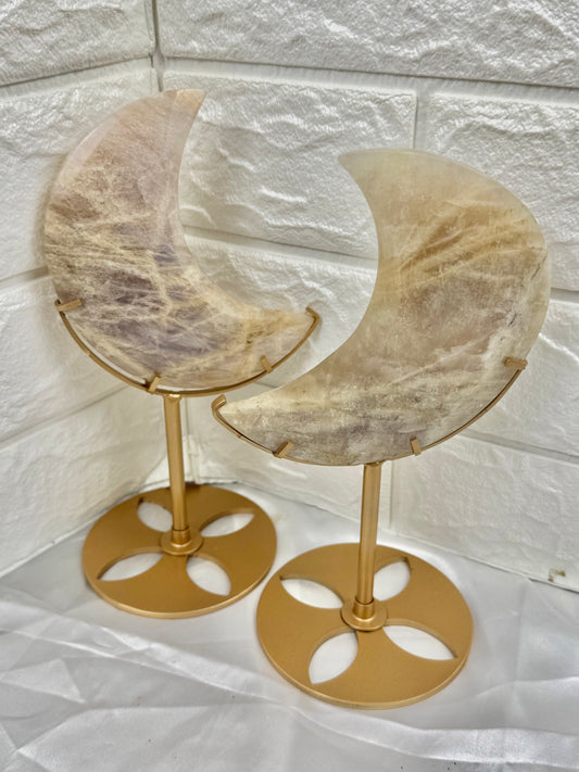 1 insanely flashy belomorite moon on stand