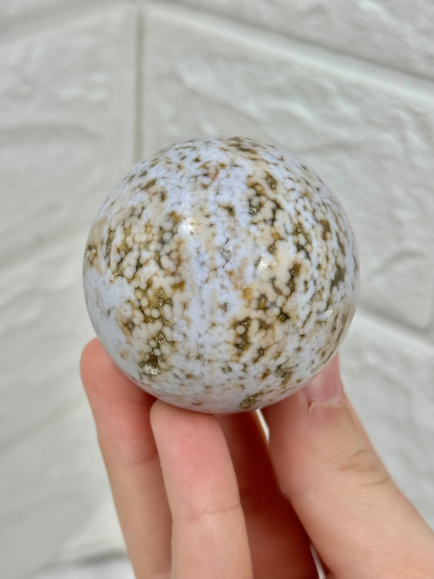 You pick! Orbicular sea jasper spheres from Madagascar