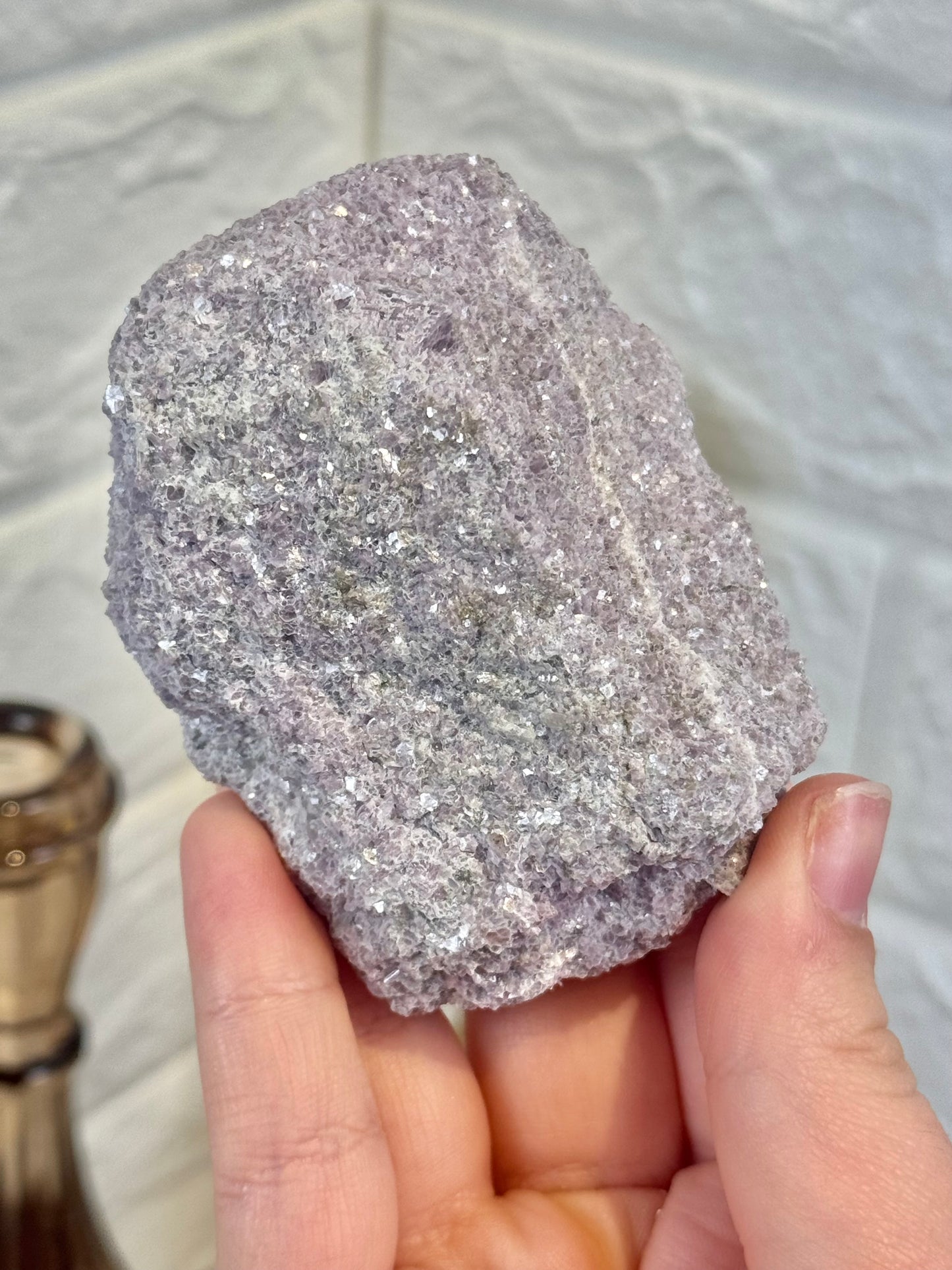 You pick! Raw lepidolite with mica inclusions from California