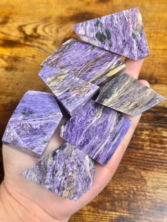 You pick! 1 stunning charoite Freeform from Russia