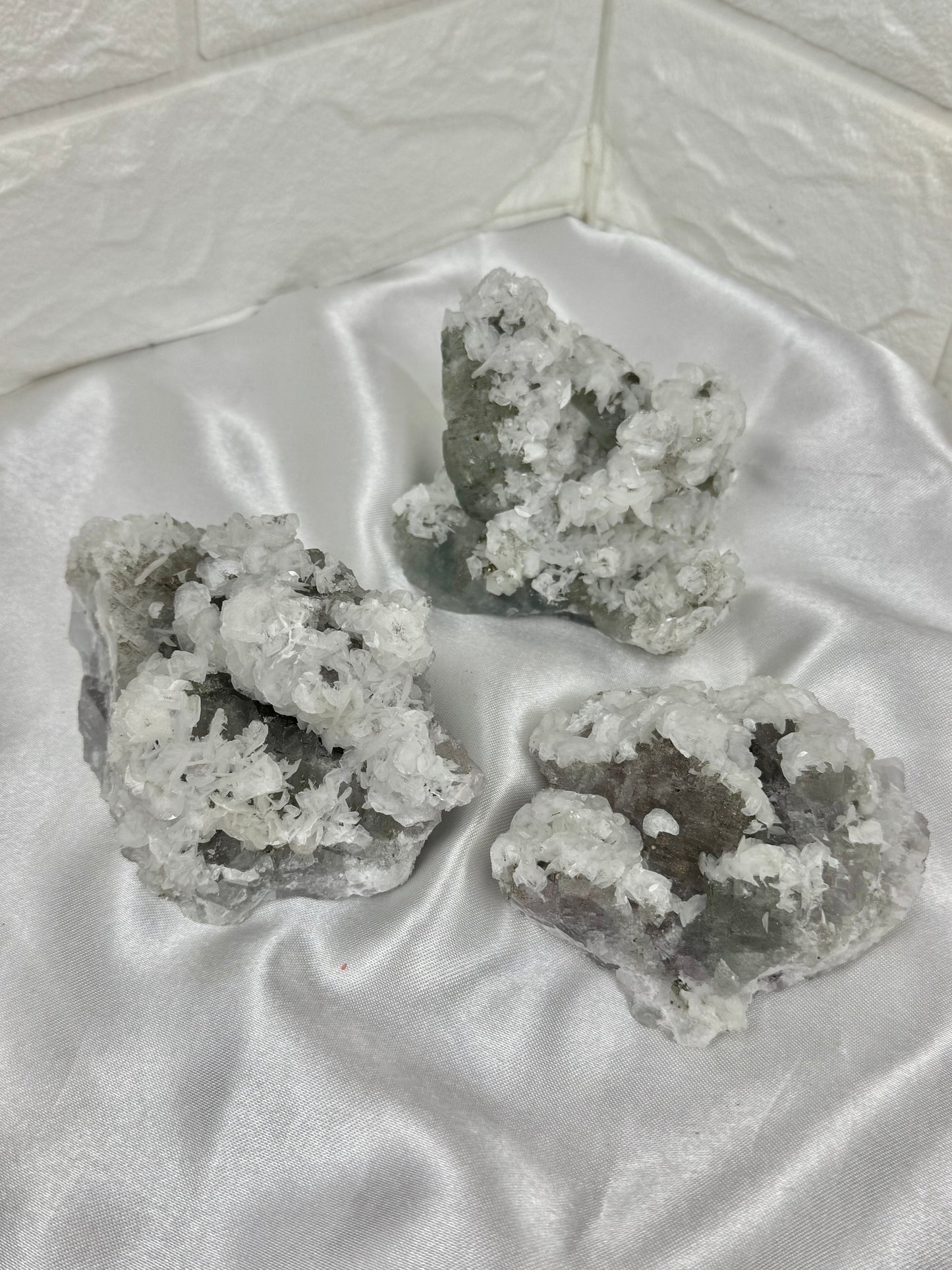 You pick! Pyrite included fluorite with calcite from China