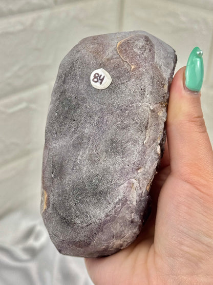 Incredible elestial hematite amethyst from India