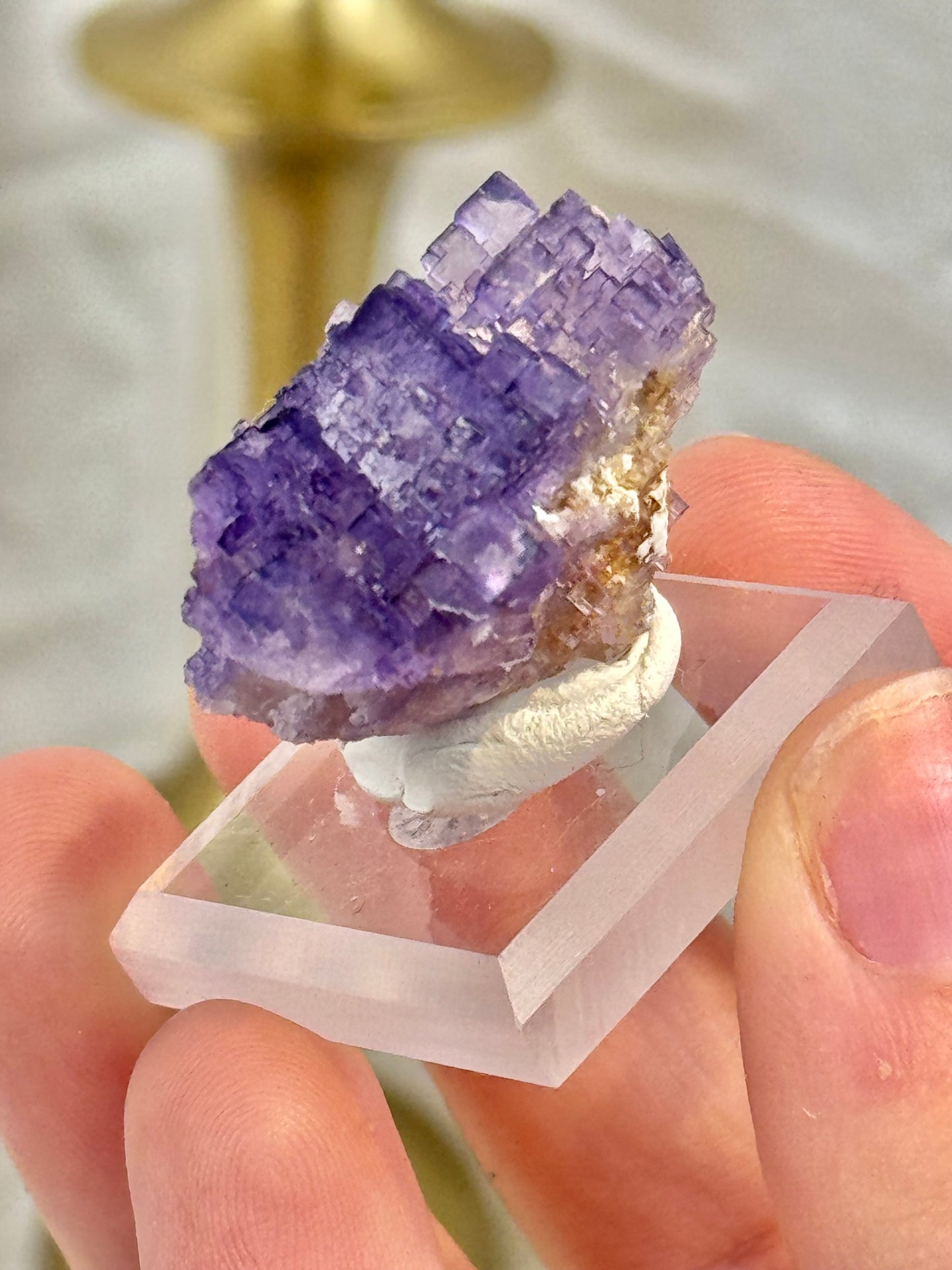 You pick! Deep purple fluorites from the Tule mine in Mexico