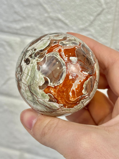 You pick! Money agate spheres from Indonesia