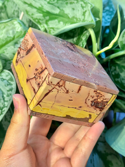 1 intuitive Moroccan mookaite box