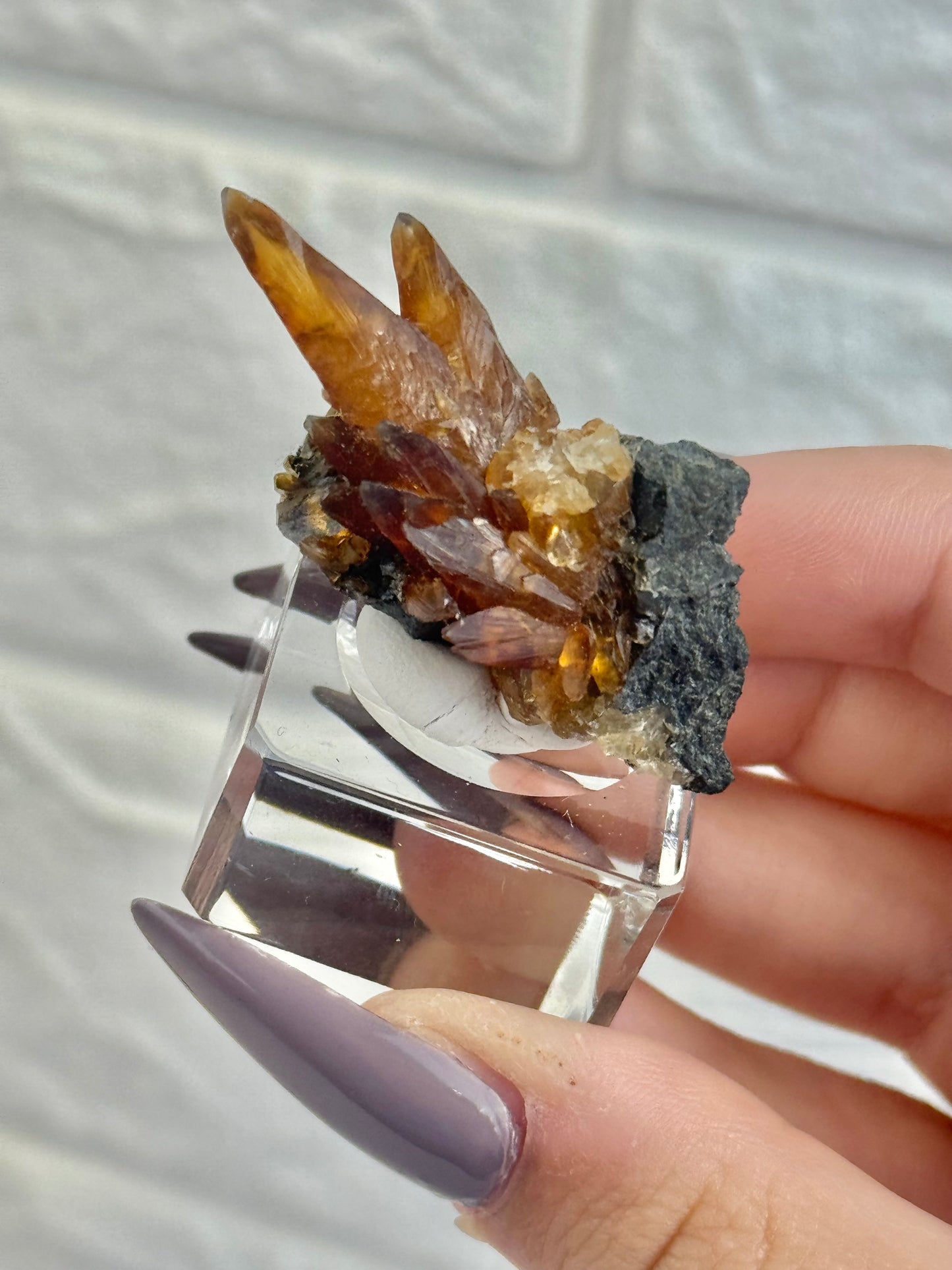 You pick! Amber calcite specimens from Vietnam