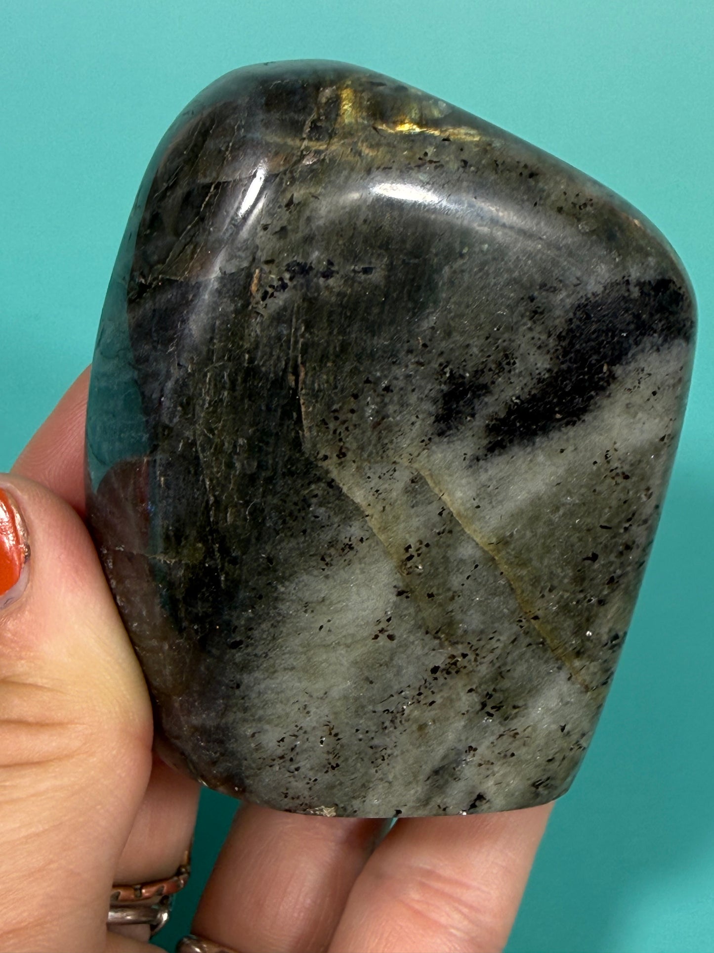 Fire flash labradorite Freeform O