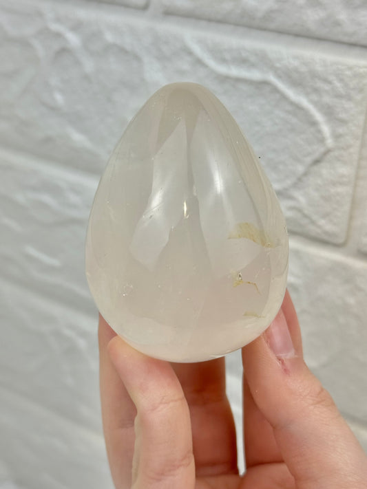 Gemmy girasol quartz egg