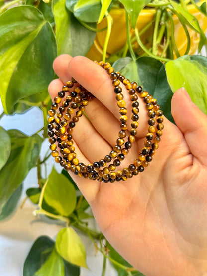 4MM Tigers Eye bracelet