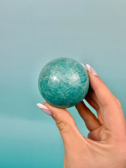 You pick! Beautiful amazonite spheres