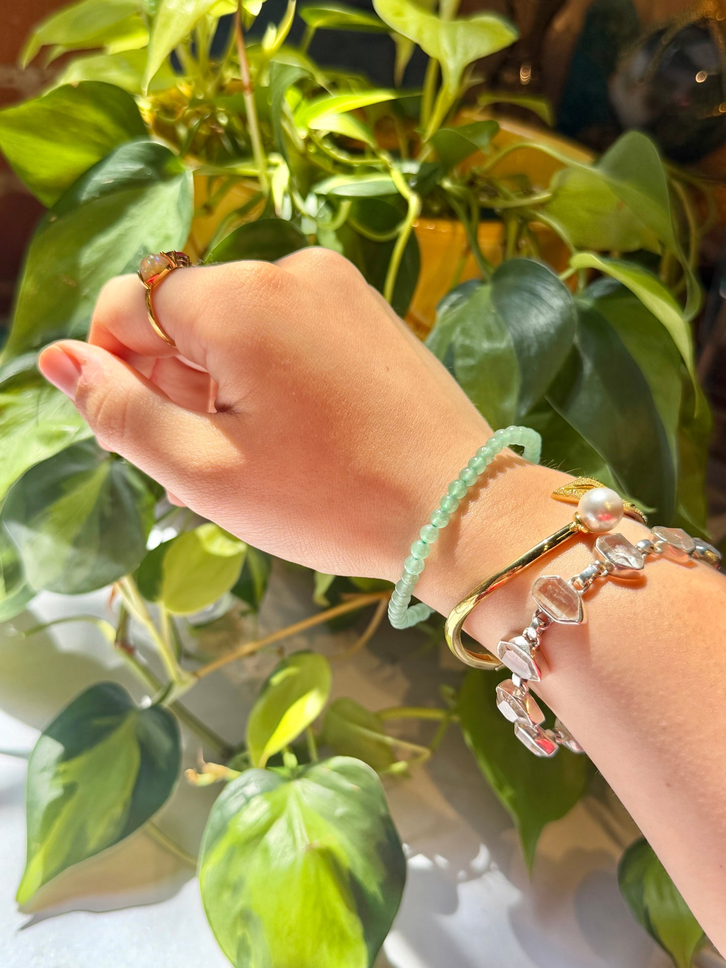 4MM Green Aventurine bracelet