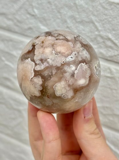 You pick! Flower agate spheres from Madagascar