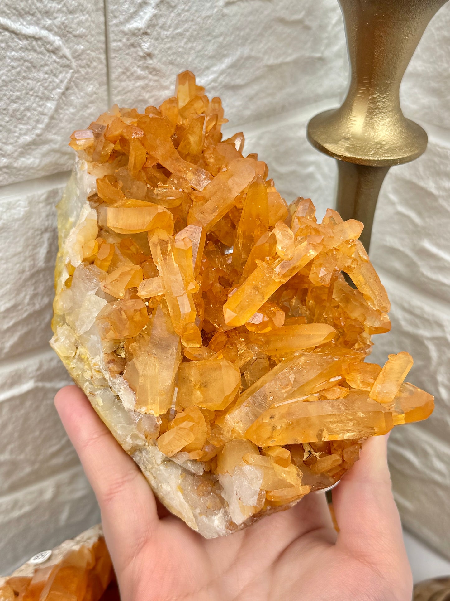 You pick! XL Tangerine quartz specimens from Brazil