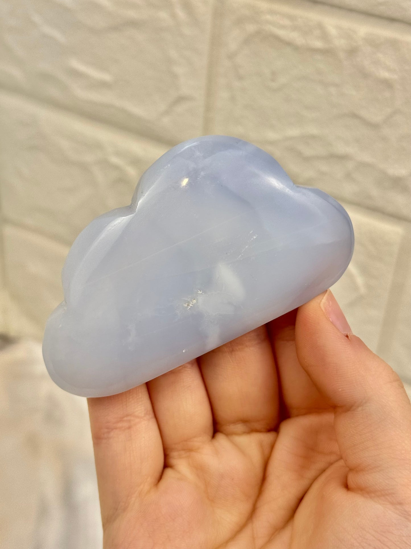 1 blue chalcedony cloud from Turkey