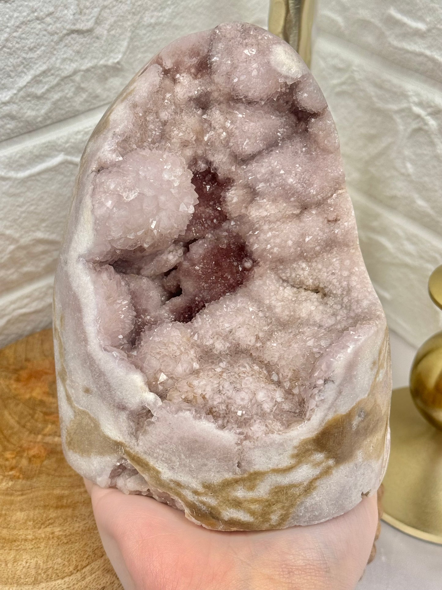 Berry pink amethyst Freeform from Brazil