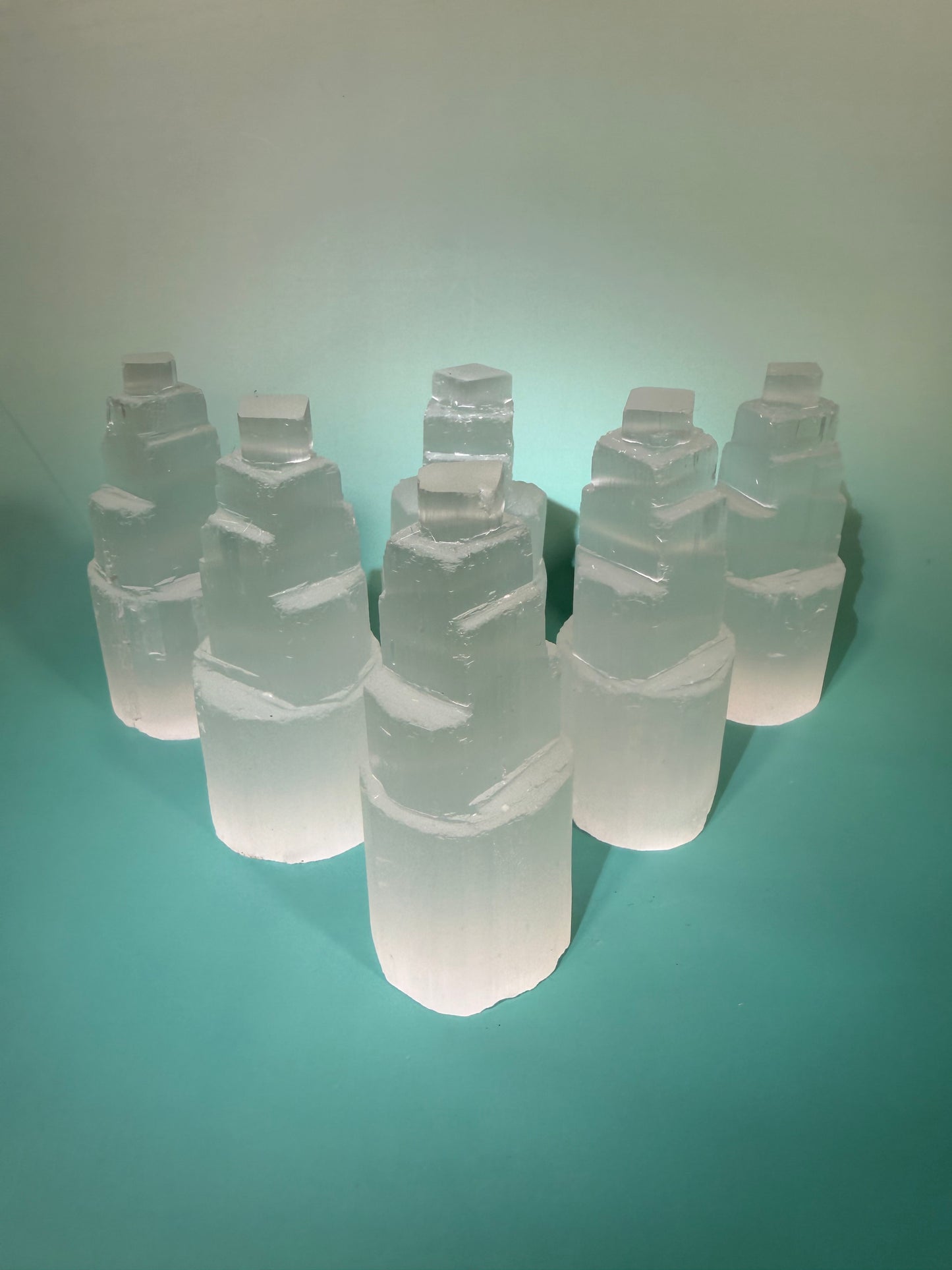 1 MED satin spar tower