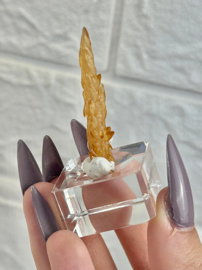 You pick! Amber calcite specimens from Vietnam