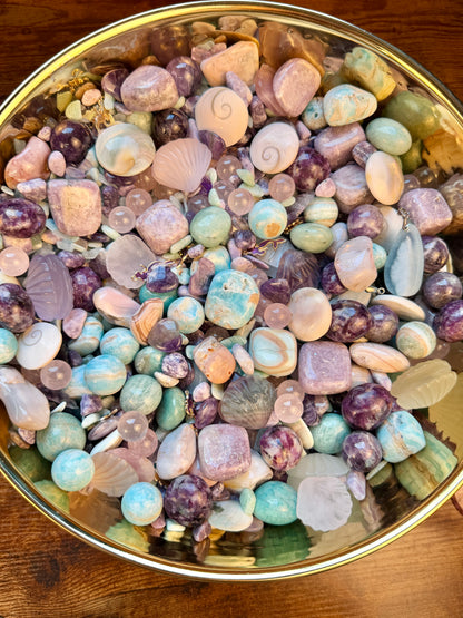 ✨NEW✨ sirens swirl crystal confetti 🧜‍♀️🩵🍭