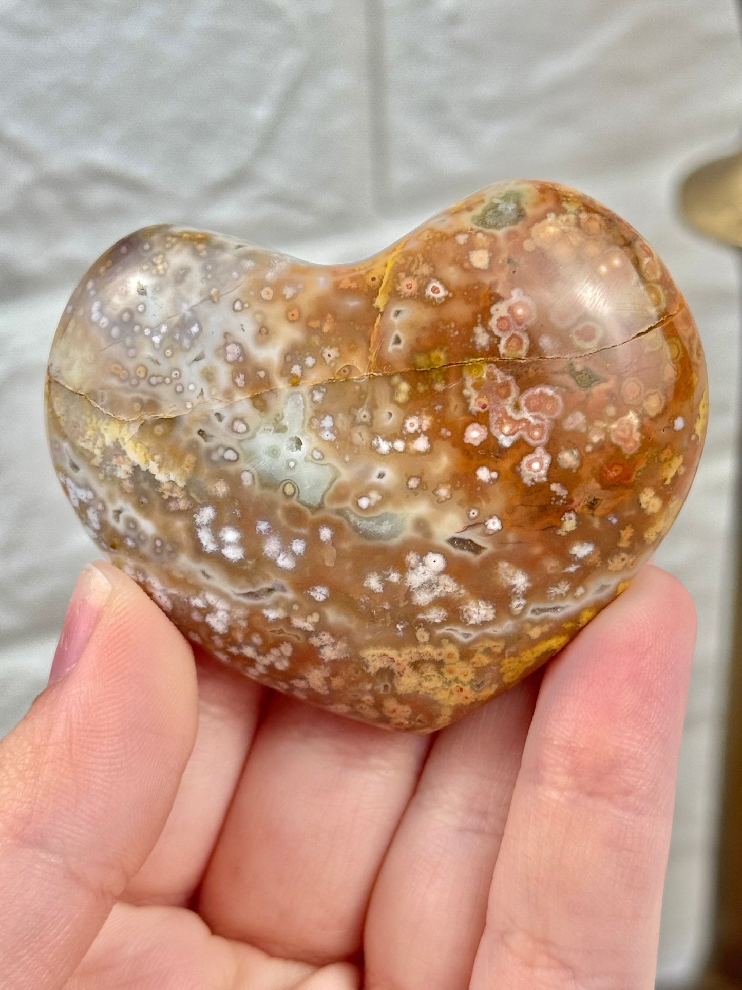 You pick! Sea jasper hearts from Madagascar