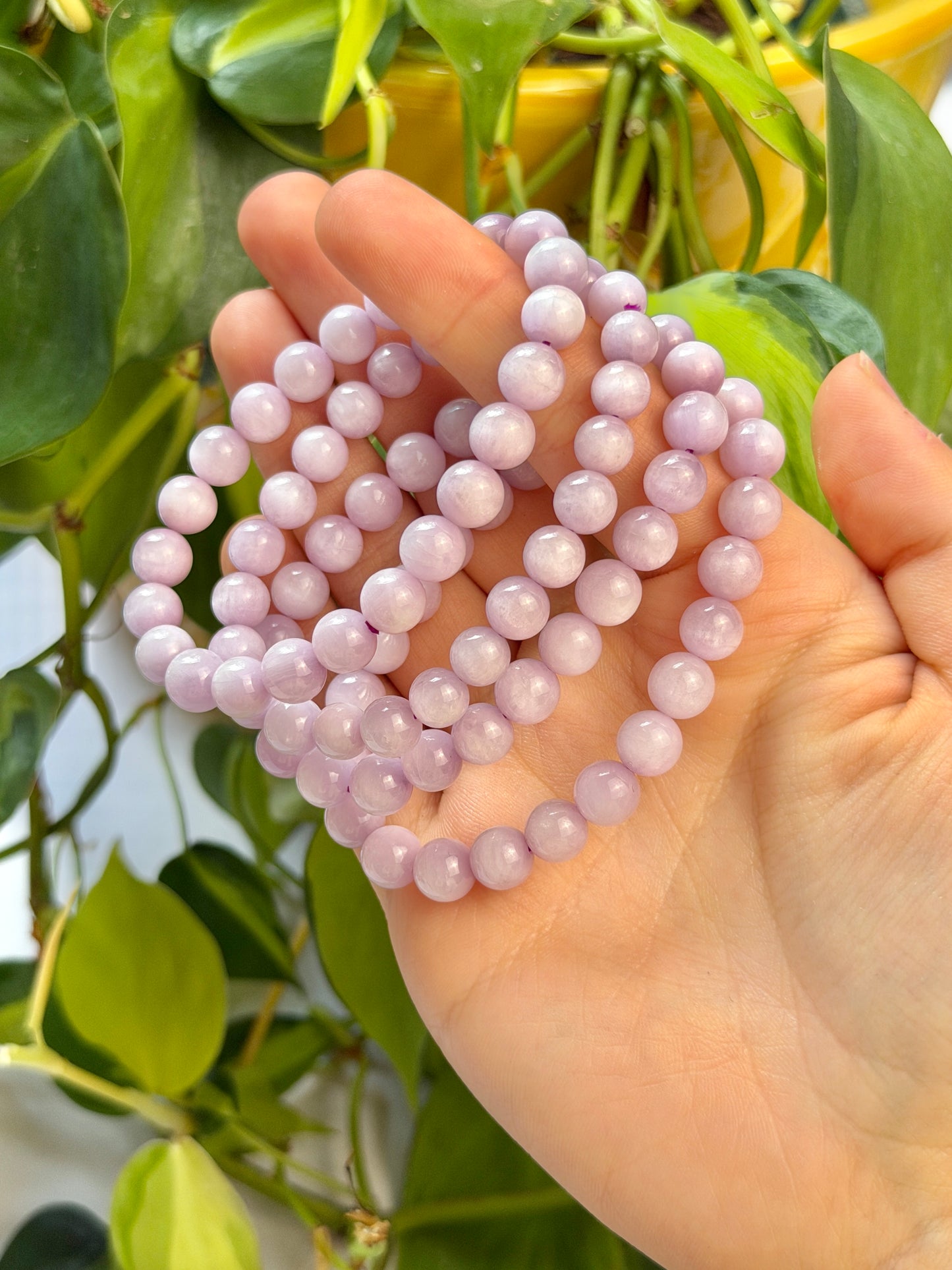 8MM Kunzite bracelet