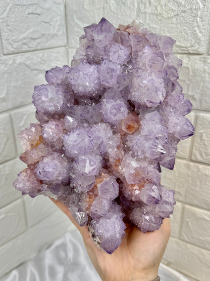 Absolutely amazing statement spirit quartz specimen from South Africa