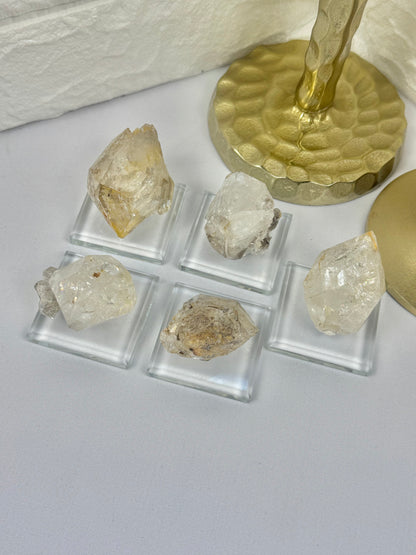You pick! Herkimer diamonds on stands from New York