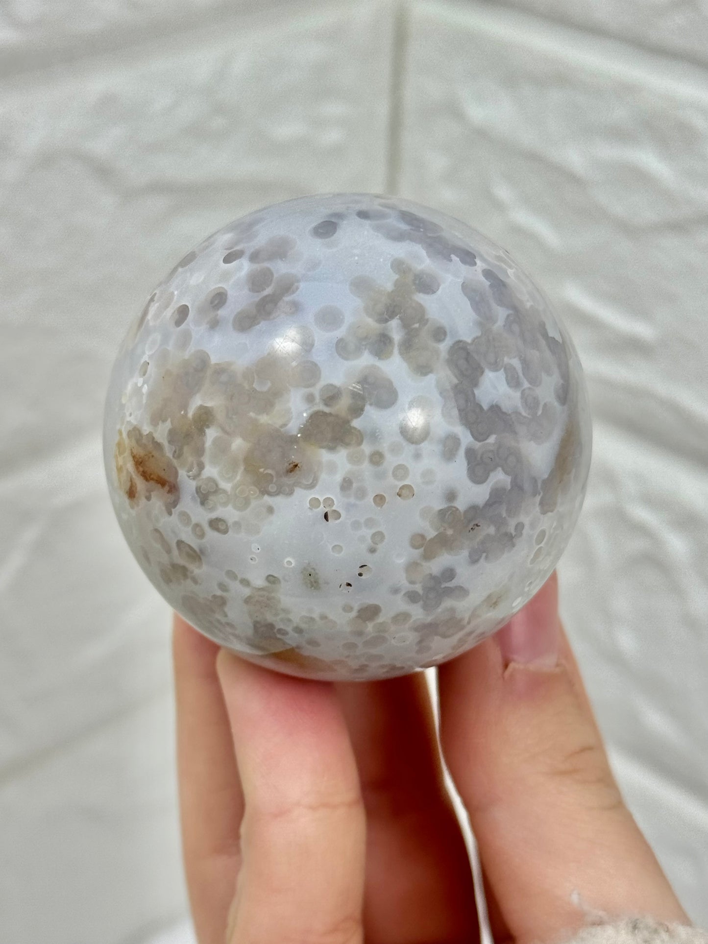 You pick! Orbicular sea jasper spheres from Madagascar