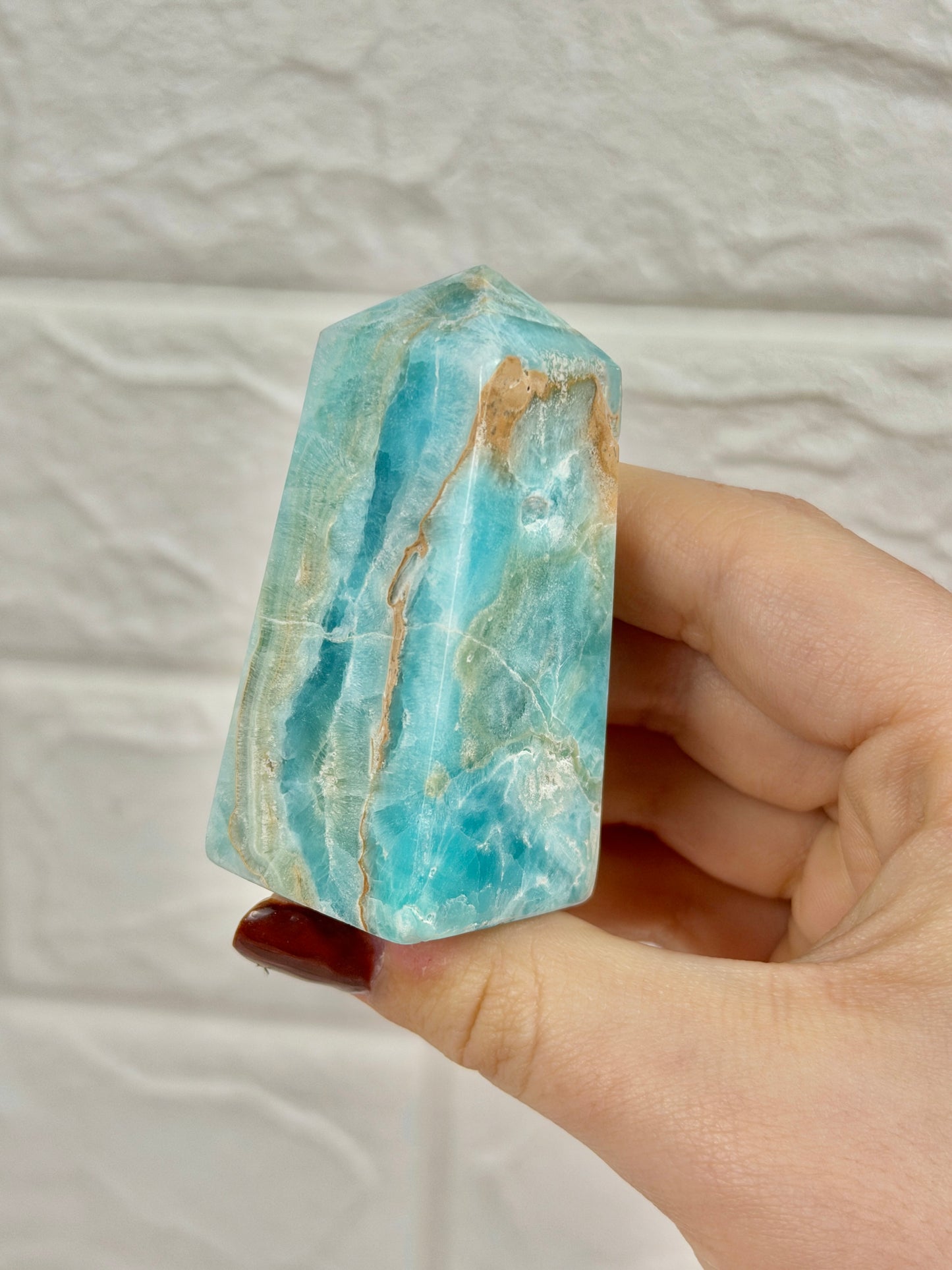 You pick! Gorgeous blue aragonite towers from Pakistan