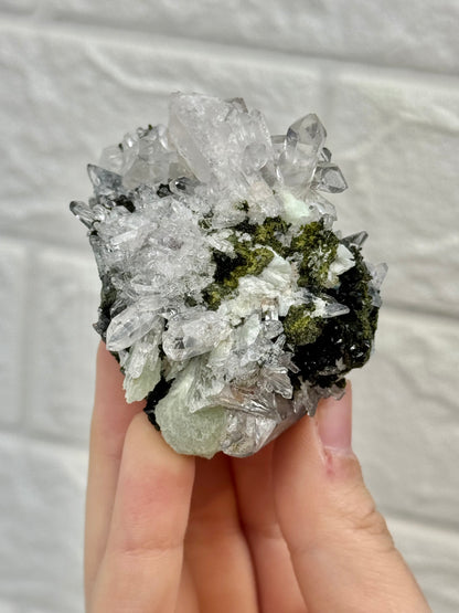 You pick! Prehnite, epidote, x quartz specimens from Sichuan Province, China