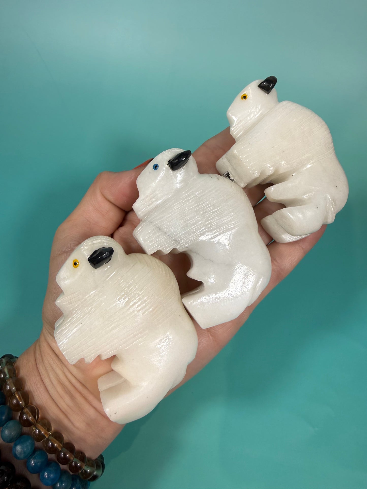 White jade buffalo