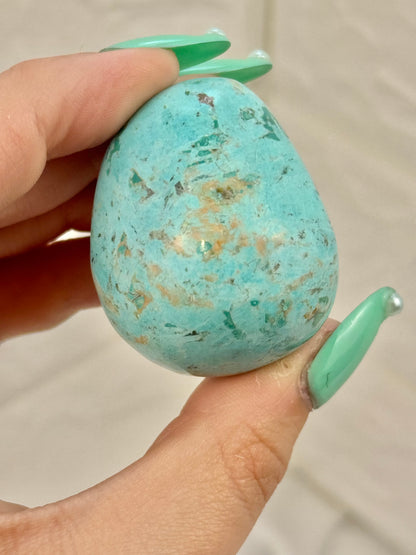 1 beautiful Peruvian chrysocolla