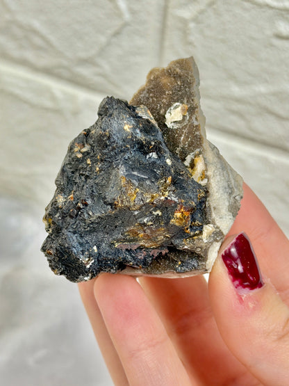 You pick! Sphalerite x galena from Missouri