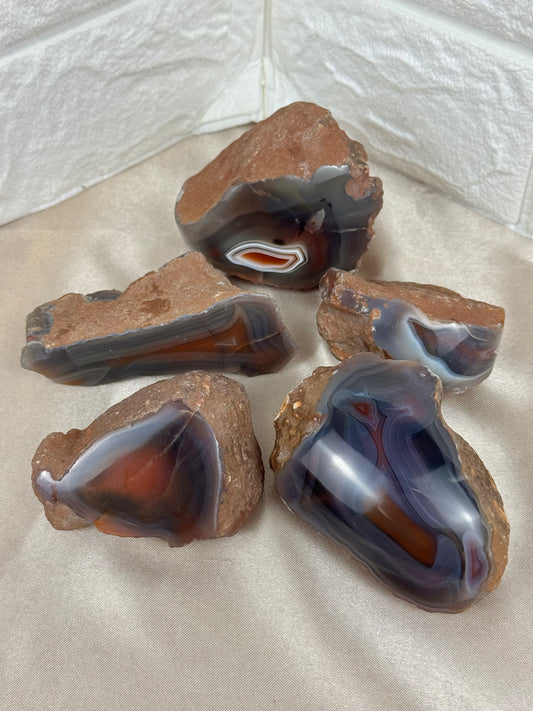 You pick! Sashe river agates from Zimbabwe