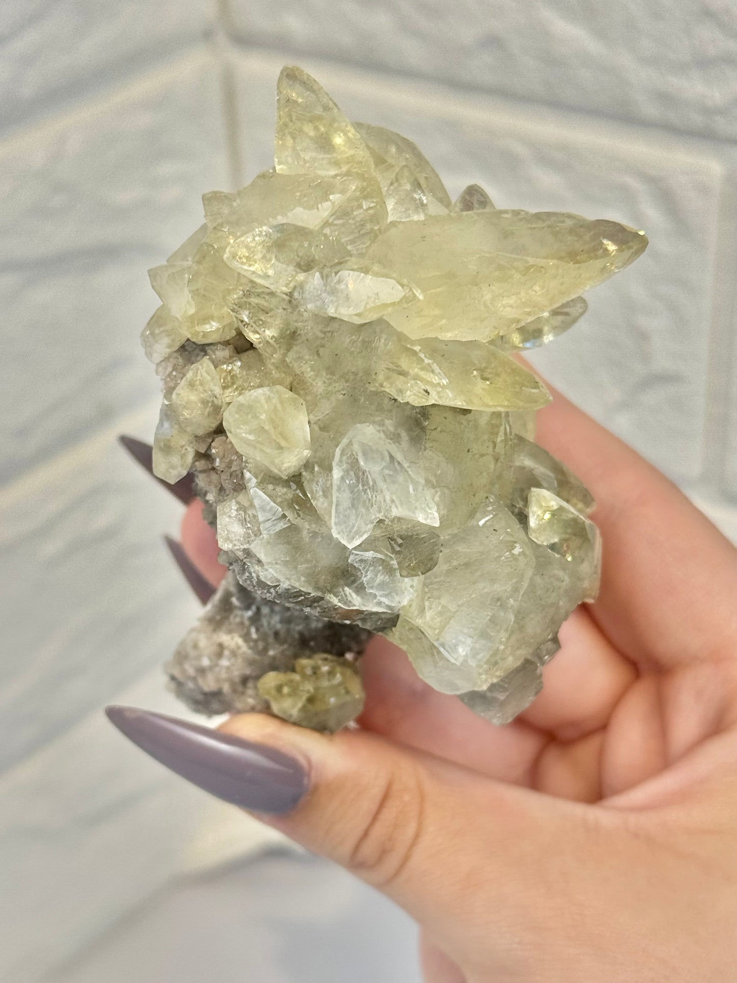 Calcite, marcasite from the sweetwater mine, Missouri