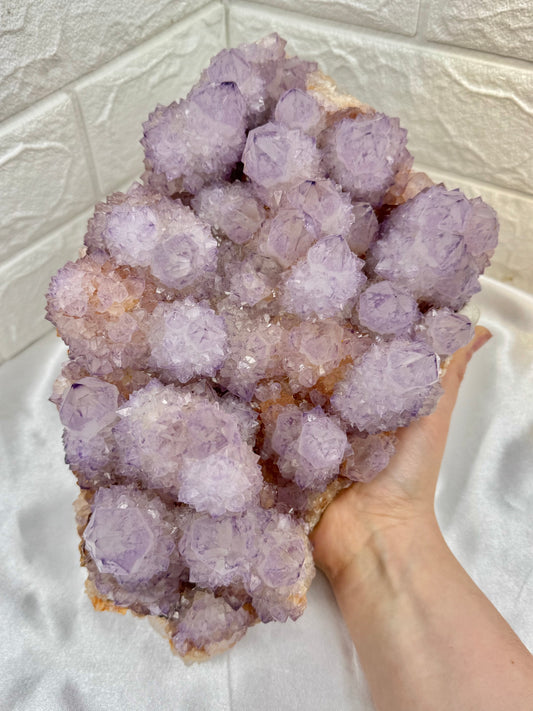 XXL statement spirit quartz specimen from South Africa (insane!!!)