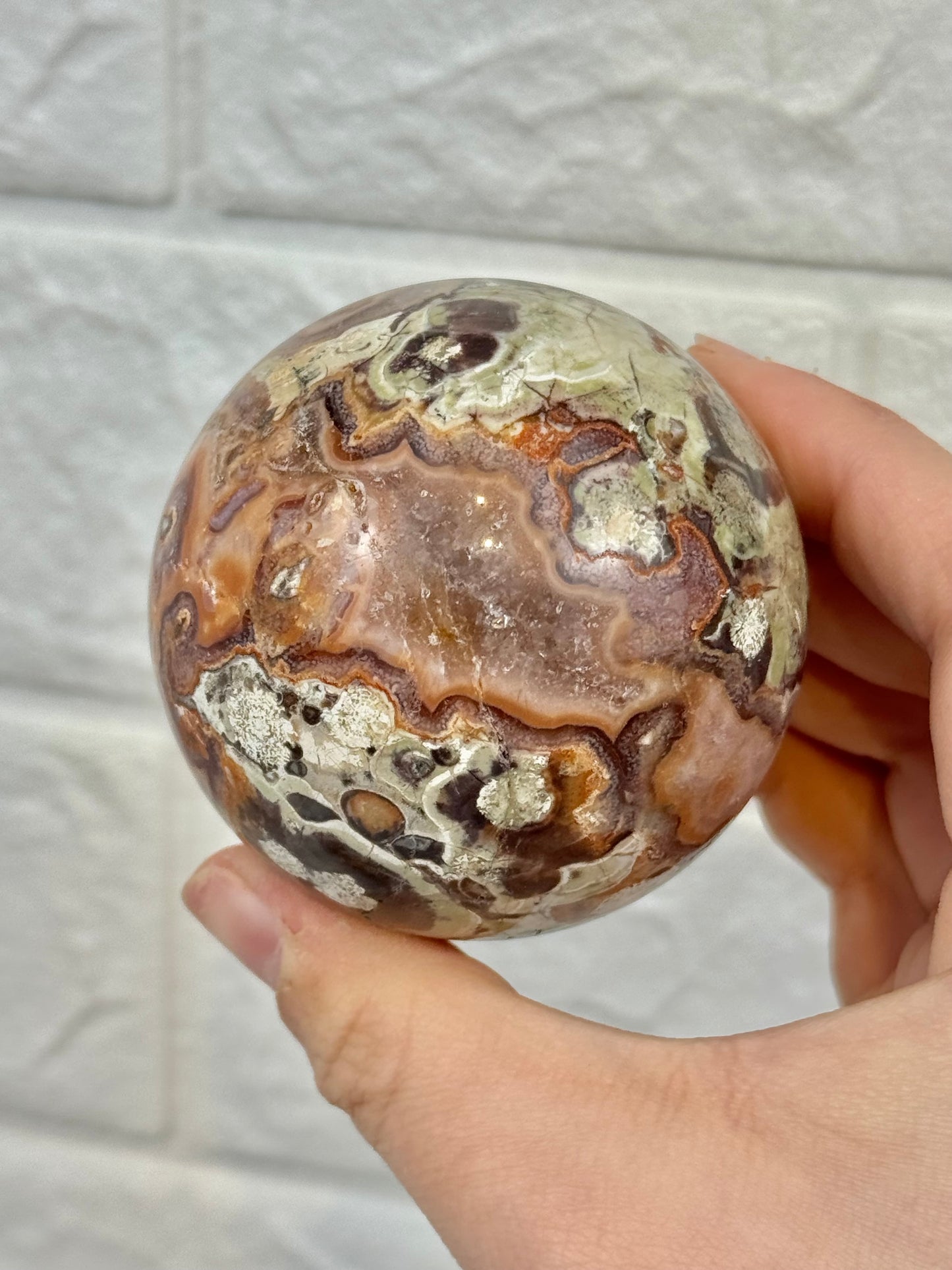 You pick! Money agate spheres from Indonesia